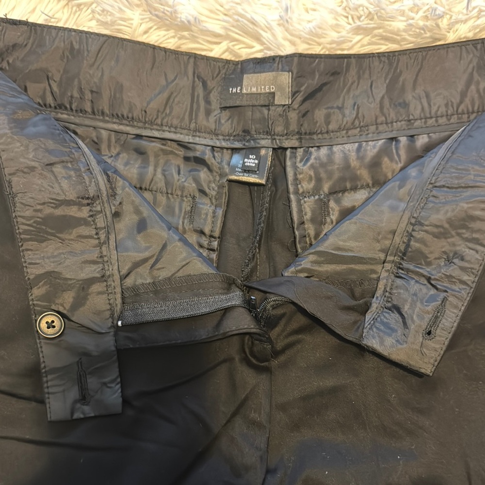 The Limited Elegant Black Trousers